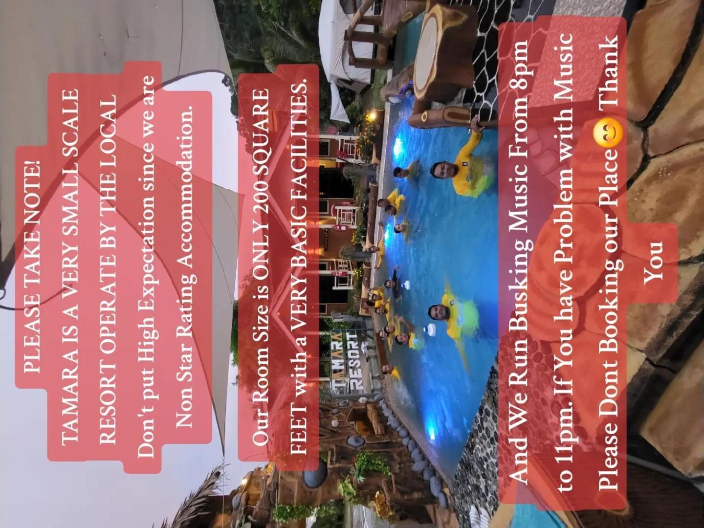Tamara Resort Motel Kampong Juara Esterno foto